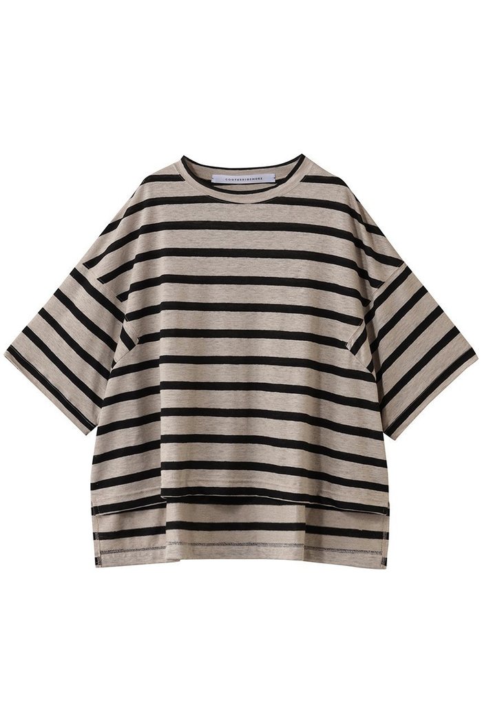 【コグ ザビッグスモーク/COGTHEBIGSMOKE】の【2/27 0:00販売開始】【ELLE SHOP限定】HARLEY T SHIRT インテリア・キッズ・メンズ・レディースファッション・服の通販 founy(ファニー) https://founy.com/ ファッション Fashion レディースファッション Fashion for Women トップス・カットソー Cut & Sew Tops シャツ・ブラウス・オフィスカジュアル Elegant Blouses & Button-Ups ロングTシャツ・Tシャツ Longline T-Shirts & Tees カットソー・ベーシックTシャツ Cut-and-Sewn Tops / Stretch Tees & Basics 2026年 2026 ショート Short, Short Length スリット Slit, Slit Detail スリーブ Sleeve, Long Sleeve / Short Sleeve フロント Front, Front Design ルーズ Loose, Oversized 別注 Limited Edition, Custom Order 夏 Summer 春 Spring S/S・春夏 SS, Spring/Summer, Warm Season |ID: prp329100004863069 ipo3291000000036153022