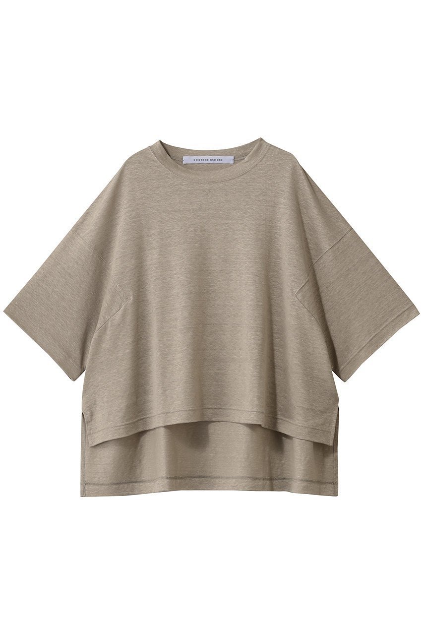 【コグ ザビッグスモーク/COGTHEBIGSMOKE】の【2/27 0:00販売開始】【ELLE SHOP限定】HARLEY T SHIRT インテリア・キッズ・メンズ・レディースファッション・服の通販 founy(ファニー) ファッション Fashion レディースファッション Fashion for Women トップス・カットソー Cut & Sew Tops シャツ・ブラウス・オフィスカジュアル Elegant Blouses & Button-Ups ロングTシャツ・Tシャツ Longline T-Shirts & Tees カットソー・ベーシックTシャツ Cut-and-Sewn Tops / Stretch Tees & Basics 2026年 2026 ショート Short, Short Length スリット Slit, Slit Detail スリーブ Sleeve, Long Sleeve / Short Sleeve フロント Front, Front Design ルーズ Loose, Oversized 別注 Limited Edition, Custom Order 夏 Summer 春 Spring S/S・春夏 SS, Spring/Summer, Warm Season サンド|ID: prp329100004863069 ipo3291000000036153024