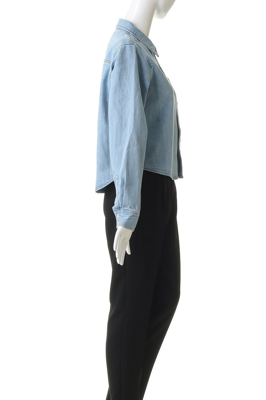 【マザー/MOTHER】のTHE HONOR ROLL クロップドデニムシャツ (GNS) 人気、トレンドファッション・服の通販 founy(ファニー) ファッション Fashion レディースファッション Fashion for Women トップス・カットソー Cut & Sew Tops シャツ・ブラウス・オフィスカジュアル Elegant Blouses & Button-Ups おすすめ Recommended / Our Picks クロップド Cropped, Short Length コンパクト Compact, Small Size スリーブ Sleeve, Long Sleeve / Short Sleeve デニム Denim, Jeans Material バランス Balance, Style Balance ロング Long, Long-Length ワイド Wide, Wide Fit 人気 Popular, Best Seller 今季 This Season, Current Season 定番 Standard, Basic Item 新作・新入荷 New Arrivals / New In other-3|ID: prp329100004864001 ipo3291000000036185069