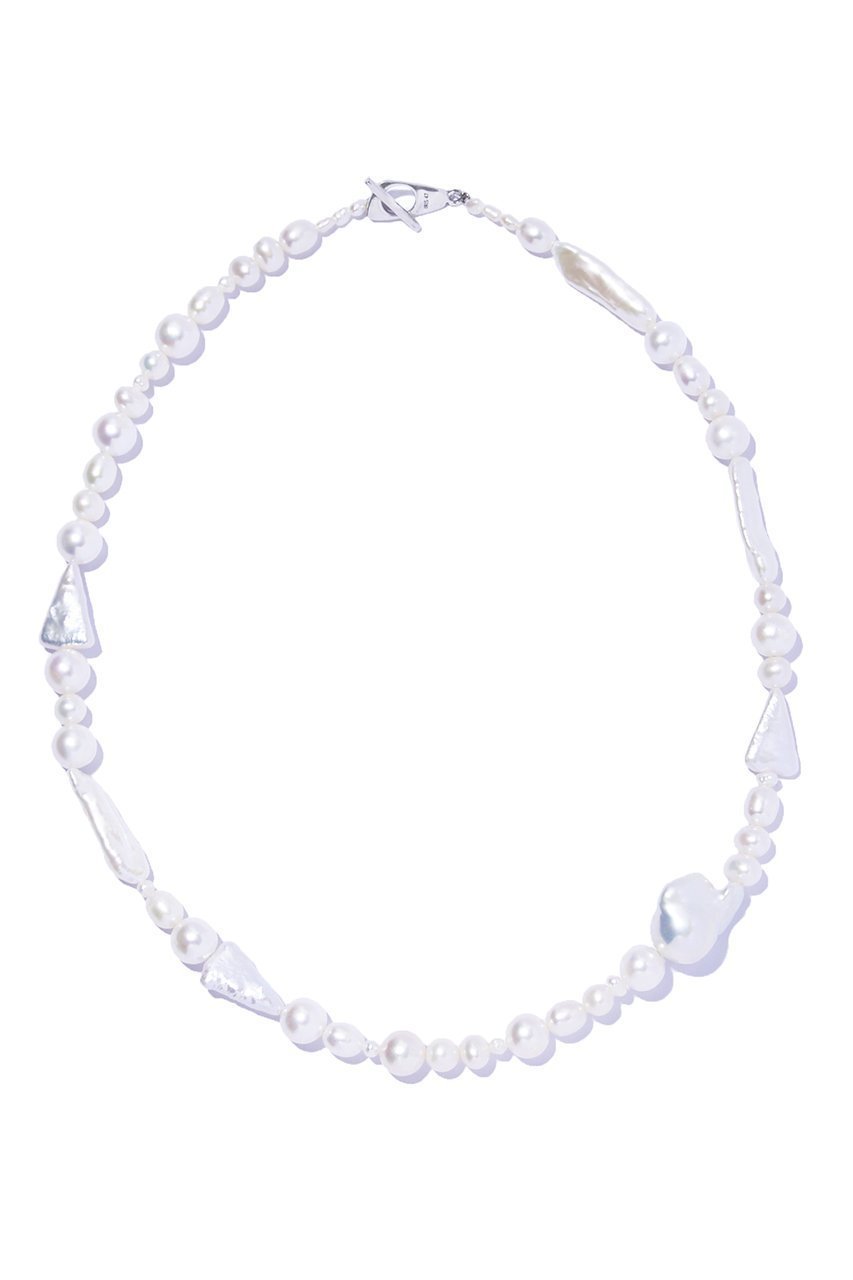 【イリスフォーセブン/IRIS 47】のmozaic arty pearl ネックレス 人気、トレンドファッション・服の通販 founy(ファニー) 　ファッション　Fashion　レディースファッション　Fashion for Women　ジュエリー　Jewelry　ネックレス　Necklaces & Pendants　2026年　2026　おすすめ　Recommended / Our Picks　チェーン　Chain, Chain Strap　ネックレス　Necklace, Pendant Necklace　パール　Pearl, Pearl Accent　夏　Summer　春　Spring　S/S・春夏　SS, Spring/Summer, Warm Season　other-3|ID: prp329100004864034 ipo3291000000036190067