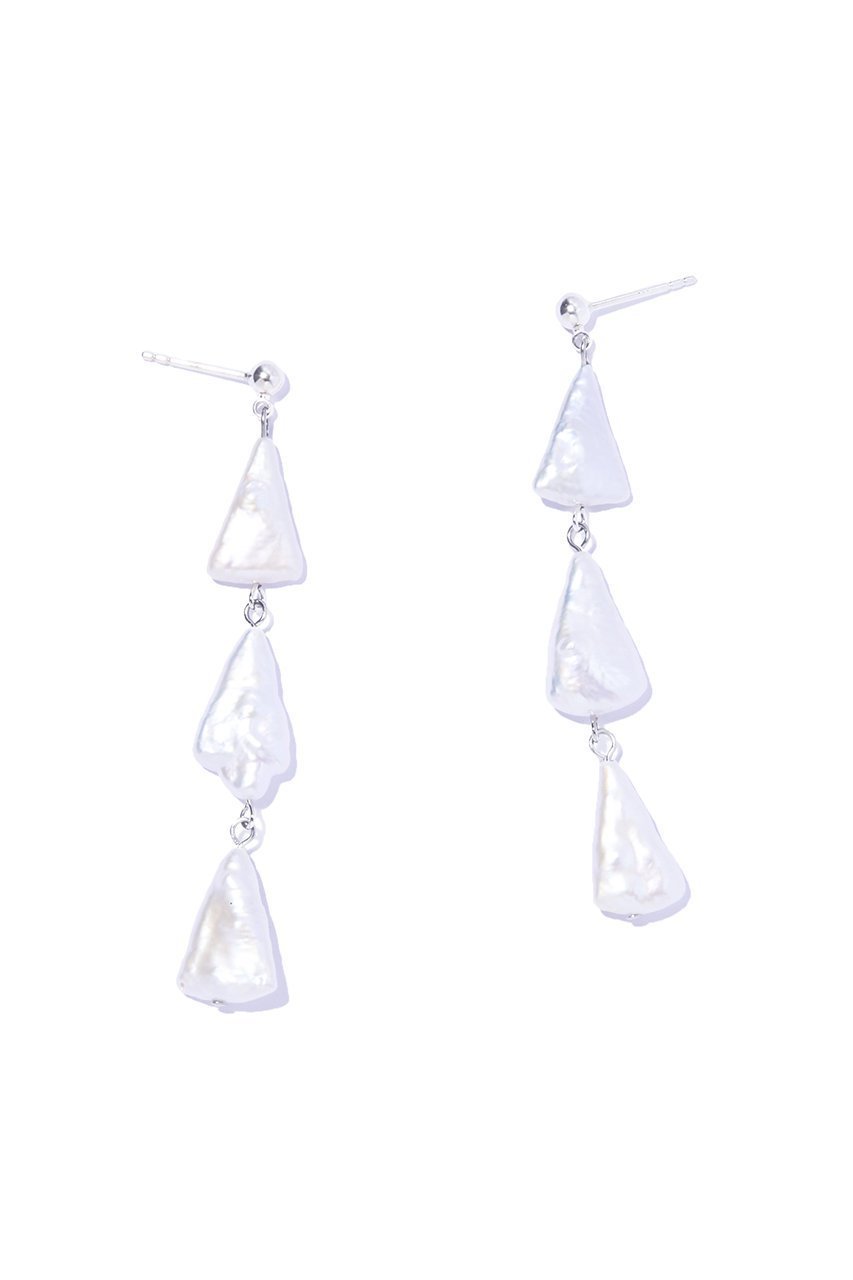 【イリスフォーセブン/IRIS 47】のgeometry pearl ピアス インテリア・キッズ・メンズ・レディースファッション・服の通販 founy(ファニー) ファッション Fashion レディースファッション Fashion for Women ジュエリー Jewelry ファッションリング Fashion Rings イヤリング・フープ・ドロップタイプ Hoop, Drop & Clip Earrings 2026年 2026 イヤリング Earrings デニム Denim, Jeans Material パール Pearl, Pearl Accent フォルム Silhouette, Form リネン Linen, Linen Fabric 夏 Summer 春 Spring S/S・春夏 SS, Spring/Summer, Warm Season ホワイト|ID: prp329100004864035 ipo3291000000036190072