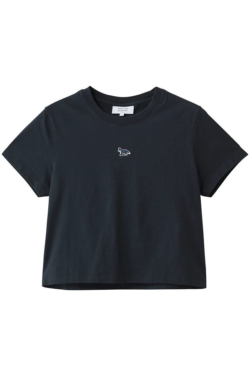 【メゾン キツネ/MAISON KITSUNE】のBABY FOX BABY Tシャツ インテリア・キッズ・メンズ・レディースファッション・服の通販 founy(ファニー) 　ファッション　Fashion　レディースファッション　Fashion for Women　トップス・カットソー　Cut & Sew Tops　シャツ・ブラウス・オフィスカジュアル　Elegant Blouses & Button-Ups　ロングTシャツ・Tシャツ　Longline T-Shirts & Tees　カットソー・ベーシックTシャツ　Cut-and-Sewn Tops / Stretch Tees & Basics　2026年　2026　クロップド　Cropped, Short Length　ショート　Short, Short Length　スリーブ　Sleeve, Long Sleeve / Short Sleeve　パッチ　Patch, Appliqué　夏　Summer　春　Spring　S/S・春夏　SS, Spring/Summer, Warm Season　クラシックネイビー|ID: prp329100004864065 ipo3291000000036190314