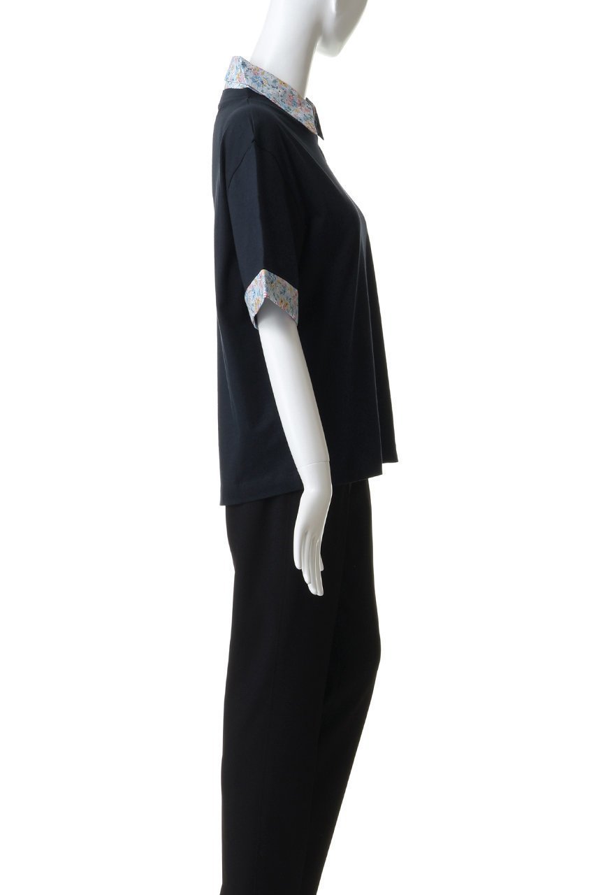 【ヌメロ ヴェントゥーノ/N°21】のプリントカラーハーフスリーブTシャツ 人気、トレンドファッション・服の通販 founy(ファニー) 　ファッション　Fashion　レディースファッション　Fashion for Women　トップス・カットソー　Cut & Sew Tops　シャツ・ブラウス・オフィスカジュアル　Elegant Blouses & Button-Ups　ロングTシャツ・Tシャツ　Longline T-Shirts & Tees　カットソー・ベーシックTシャツ　Cut-and-Sewn Tops / Stretch Tees & Basics　2026年　2026　ショート　Short, Short Length　シンプル　Simple, Minimal　スリーブ　Sleeve, Long Sleeve / Short Sleeve　ハーフ　Half, Half-Length　プリント　Print, Printed Pattern　プリーツ　Pleats, Pleated　マニッシュ　Mannish, Boyish　エレガント 上品　Elegant　夏　Summer　春　Spring　S/S・春夏　SS, Spring/Summer, Warm Season　無地　Plain, Solid Color　other-3|ID: prp329100004864066 ipo3291000000036190329