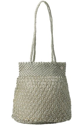 【ヌキテパ/NE QUITTEZ PAS】のMETALLIC MACRAME トートバッグ 人気、トレンドファッション・服の通販 founy(ファニー) ファッション Fashion レディースファッション Fashion for Women バッグ Bags 2026年 2026 インド Indian Textile オケージョン Occasion Wear サークル Circle, Round Design フォルム Silhouette, Form 夏 Summer 春 Spring S/S・春夏 SS, Spring/Summer, Warm Season |ID:prp329100004864068