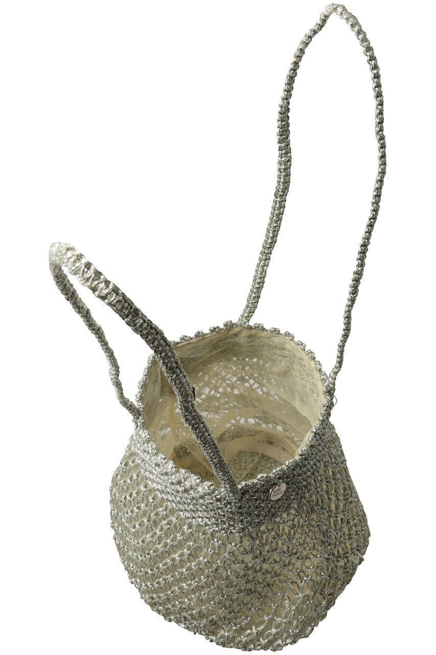 【ヌキテパ/NE QUITTEZ PAS】のMETALLIC MACRAME トートバッグ 人気、トレンドファッション・服の通販 founy(ファニー) 　ファッション　Fashion　レディースファッション　Fashion for Women　バッグ　Bags　2026年　2026　インド　Indian Textile　オケージョン　Occasion Wear　サークル　Circle, Round Design　フォルム　Silhouette, Form　夏　Summer　春　Spring　S/S・春夏　SS, Spring/Summer, Warm Season　other-5|ID: prp329100004864068 ipo3291000000036190343
