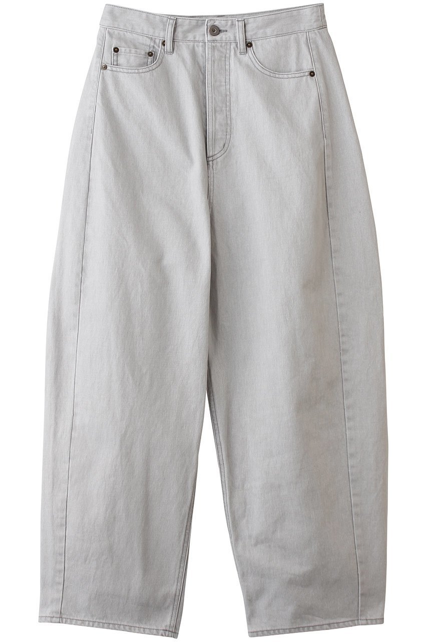 【サクラ/SACRA】のサーフェイスダイデニムパンツ インテリア・キッズ・メンズ・レディースファッション・服の通販 founy(ファニー) 　ファッション　Fashion　レディースファッション　Fashion for Women　パンツ　Pants & Trousers　デニムパンツ・ジーンズ・美脚デニム　Denim Jeans & Pants　デニム　Denim, Jeans Material　アイスグレー|ID: prp329100004864070 ipo3291000000036190365