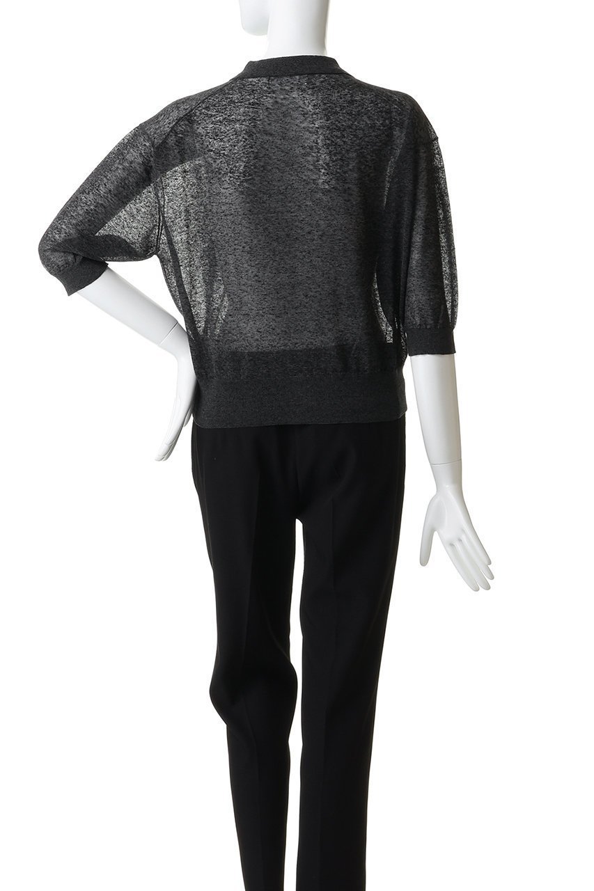 【サクラ/SACRA】のメランジシアーカーディガン 人気、トレンドファッション・服の通販 founy(ファニー) 　ファッション　Fashion　レディースファッション　Fashion for Women　トップス・カットソー　Cut & Sew Tops　ニット　Knit Tops & Sweaters　カーディガン・羽織り　Layered Style Cardigans　2026年　2026　おすすめ　Recommended / Our Picks　カーディガン　Cardigan, Knitwear　クロップド　Cropped, Short Length　シアー　Sheer, See-Through　スリーブ　Sleeve, Long Sleeve / Short Sleeve　ハーフ　Half, Half-Length　バランス　Balance, Style Balance　メランジ　Melange, Mixed Yarn　リネン　Linen, Linen Fabric　夏　Summer　春　Spring　S/S・春夏　SS, Spring/Summer, Warm Season　other-4|ID: prp329100004864072 ipo3291000000036190387