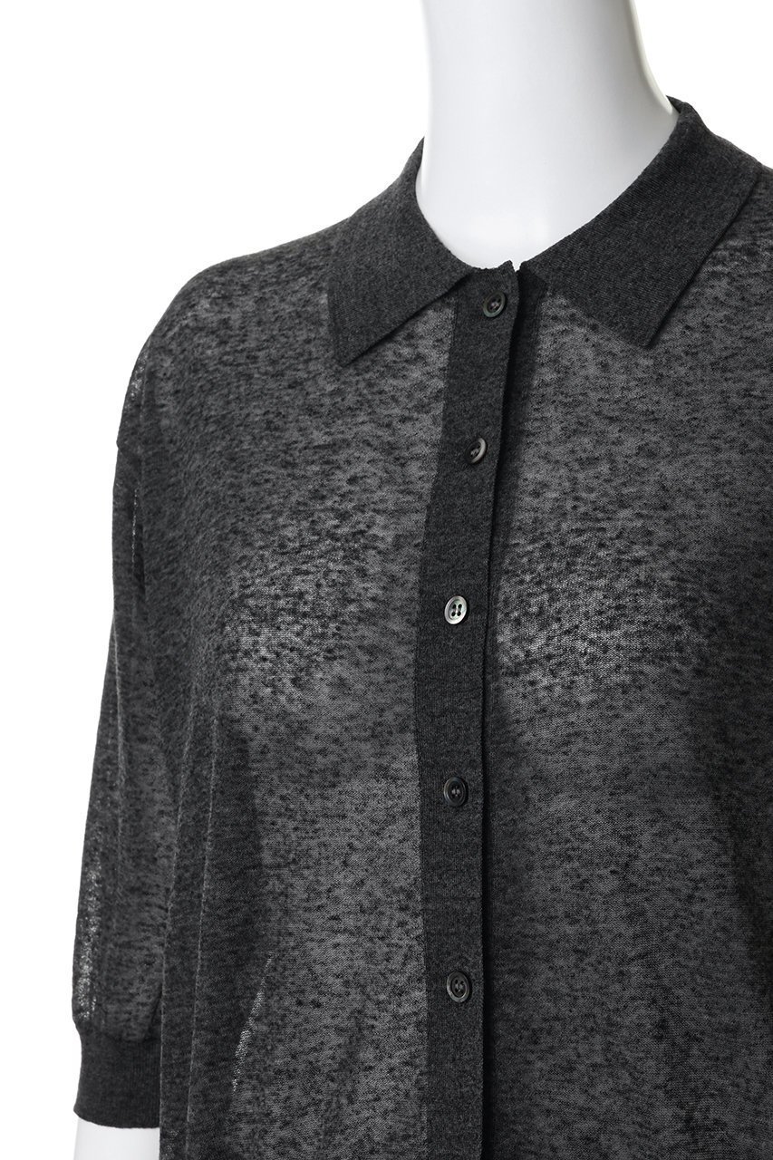 【サクラ/SACRA】のメランジシアーカーディガン 人気、トレンドファッション・服の通販 founy(ファニー) 　ファッション　Fashion　レディースファッション　Fashion for Women　トップス・カットソー　Cut & Sew Tops　ニット　Knit Tops & Sweaters　カーディガン・羽織り　Layered Style Cardigans　2026年　2026　おすすめ　Recommended / Our Picks　カーディガン　Cardigan, Knitwear　クロップド　Cropped, Short Length　シアー　Sheer, See-Through　スリーブ　Sleeve, Long Sleeve / Short Sleeve　ハーフ　Half, Half-Length　バランス　Balance, Style Balance　メランジ　Melange, Mixed Yarn　リネン　Linen, Linen Fabric　夏　Summer　春　Spring　S/S・春夏　SS, Spring/Summer, Warm Season　other-5|ID: prp329100004864072 ipo3291000000036190388