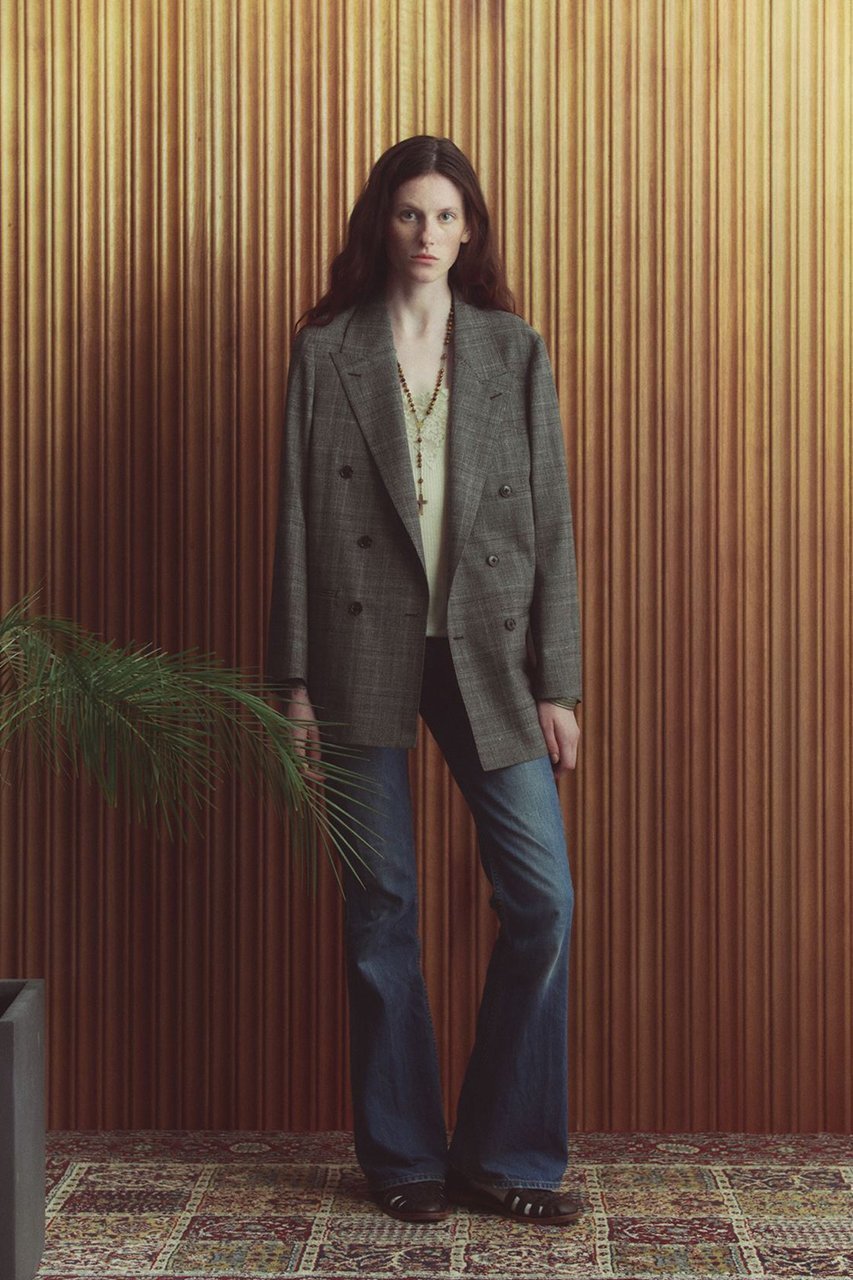 【クチュールドアダム/COUTURE D'ADAM】のグレンチェックダブルジャケット 人気、トレンドファッション・服の通販 founy(ファニー) 　ファッション　Fashion　レディースファッション　Fashion for Women　アウター　Coat / Outerwear Collection　レディースジャケット・軽アウター　Jackets　2026年　2026　ジャケット　Jacket, Outerwear　チェック　Check, Plaid, Tartan　ドレス　Dress, One-Piece　リラックス　Relax, Relaxed Fit　夏　Summer　春　Spring　S/S・春夏　SS, Spring/Summer, Warm Season　other-8|ID: prp329100004864076 ipo3291000000036190436