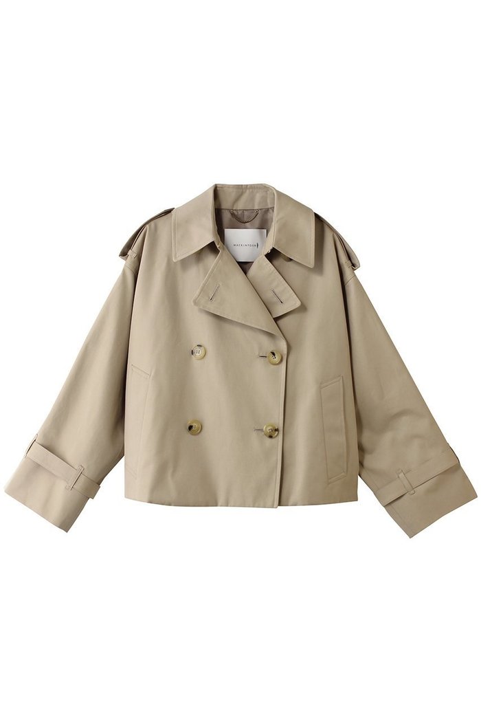 【マッキントッシュ/MACKINTOSH】のEYEMOUTH ショートトレンチ インテリア・キッズ・メンズ・レディースファッション・服の通販 founy(ファニー) https://founy.com/ ファッション Fashion レディースファッション Fashion for Women アウター Coat / Outerwear Collection レディースジャケット・軽アウター Jackets ショート Short, Short Length ジャケット Jacket, Outerwear トレンチ Trench, Trench Coat バランス Balance, Style Balance フィット Fit, Slim Fit |ID: prp329100004864078 ipo3291000000036887433