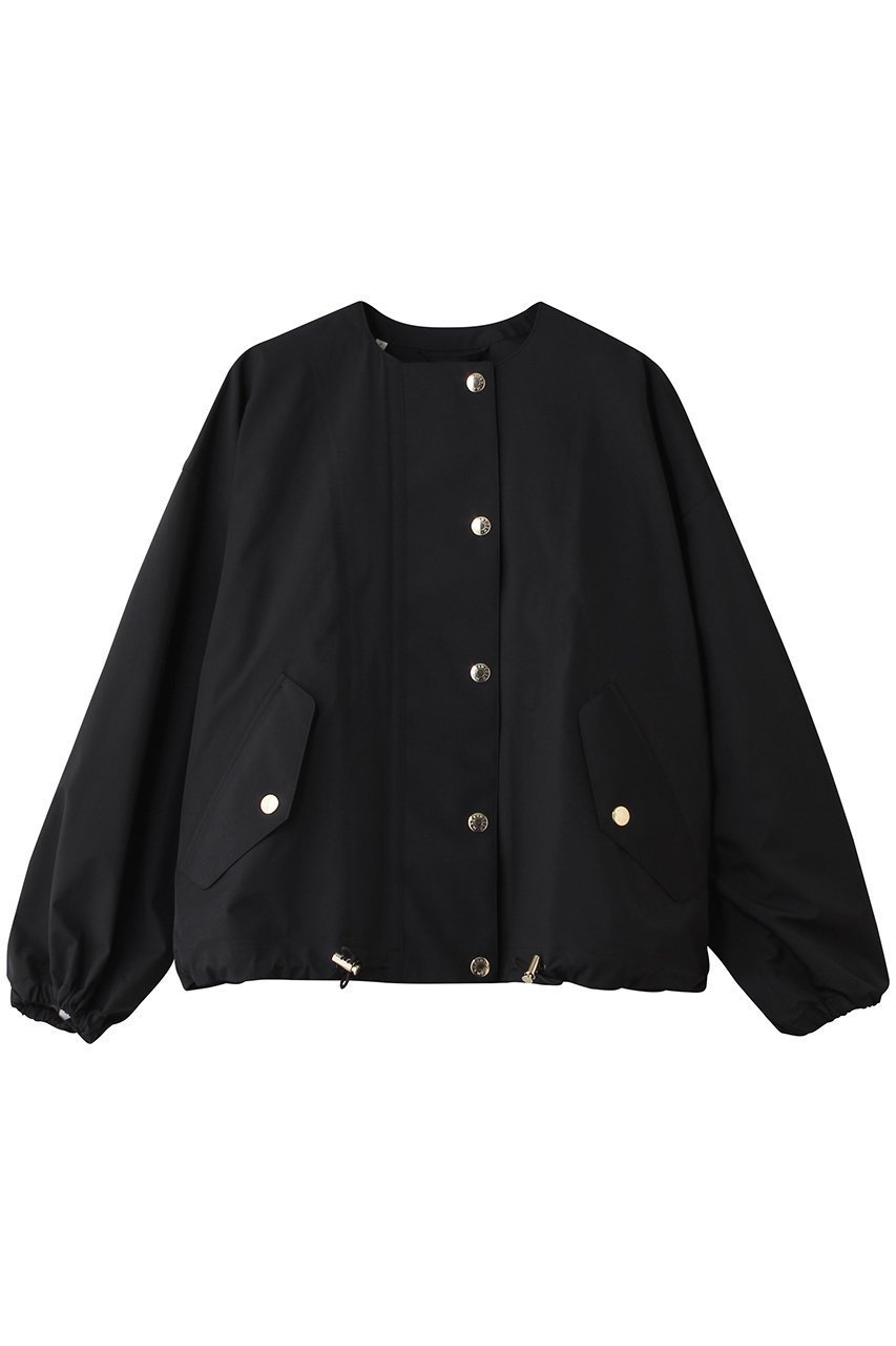 【マッキントッシュ/MACKINTOSH】のWEATHERTEC SKYE ノーカラーショート インテリア・キッズ・メンズ・レディースファッション・服の通販 founy(ファニー) 　ファッション　Fashion　レディースファッション　Fashion for Women　アウター　Coat / Outerwear Collection　コート・ロングコート・ピーコート　Long Coats, Peacoats & More　2026年　2026　クラシカル　Classical, Vintage-Inspired　ショート　Short, Short Length　シルバー　Silver, Metallic Silver　ボトム　Bottoms, Lower Wear　夏　Summer　春　Spring　S/S・春夏　SS, Spring/Summer, Warm Season　ブラック|ID: prp329100004864080 ipo3291000000036190463