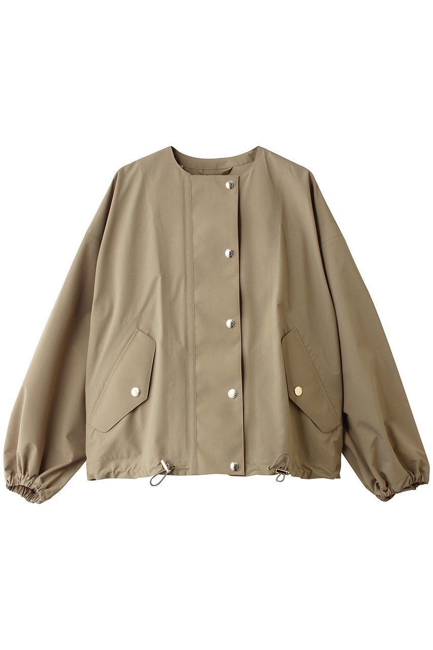 【マッキントッシュ/MACKINTOSH】のWEATHERTEC SKYE ノーカラーショート インテリア・キッズ・メンズ・レディースファッション・服の通販 founy(ファニー) 　ファッション　Fashion　レディースファッション　Fashion for Women　アウター　Coat / Outerwear Collection　コート・ロングコート・ピーコート　Long Coats, Peacoats & More　2026年　2026　クラシカル　Classical, Vintage-Inspired　ショート　Short, Short Length　シルバー　Silver, Metallic Silver　ボトム　Bottoms, Lower Wear　夏　Summer　春　Spring　S/S・春夏　SS, Spring/Summer, Warm Season　フォーン|ID: prp329100004864080 ipo3291000000036190464