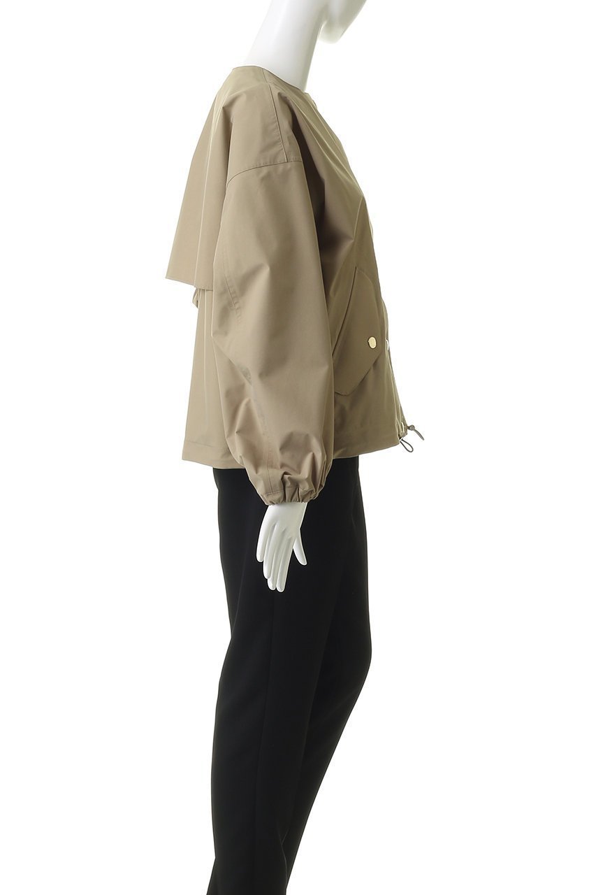 【マッキントッシュ/MACKINTOSH】のWEATHERTEC SKYE ノーカラーショート 人気、トレンドファッション・服の通販 founy(ファニー) 　ファッション　Fashion　レディースファッション　Fashion for Women　アウター　Coat / Outerwear Collection　コート・ロングコート・ピーコート　Long Coats, Peacoats & More　2026年　2026　クラシカル　Classical, Vintage-Inspired　ショート　Short, Short Length　シルバー　Silver, Metallic Silver　ボトム　Bottoms, Lower Wear　夏　Summer　春　Spring　S/S・春夏　SS, Spring/Summer, Warm Season　other-3|ID: prp329100004864080 ipo3291000000036190466