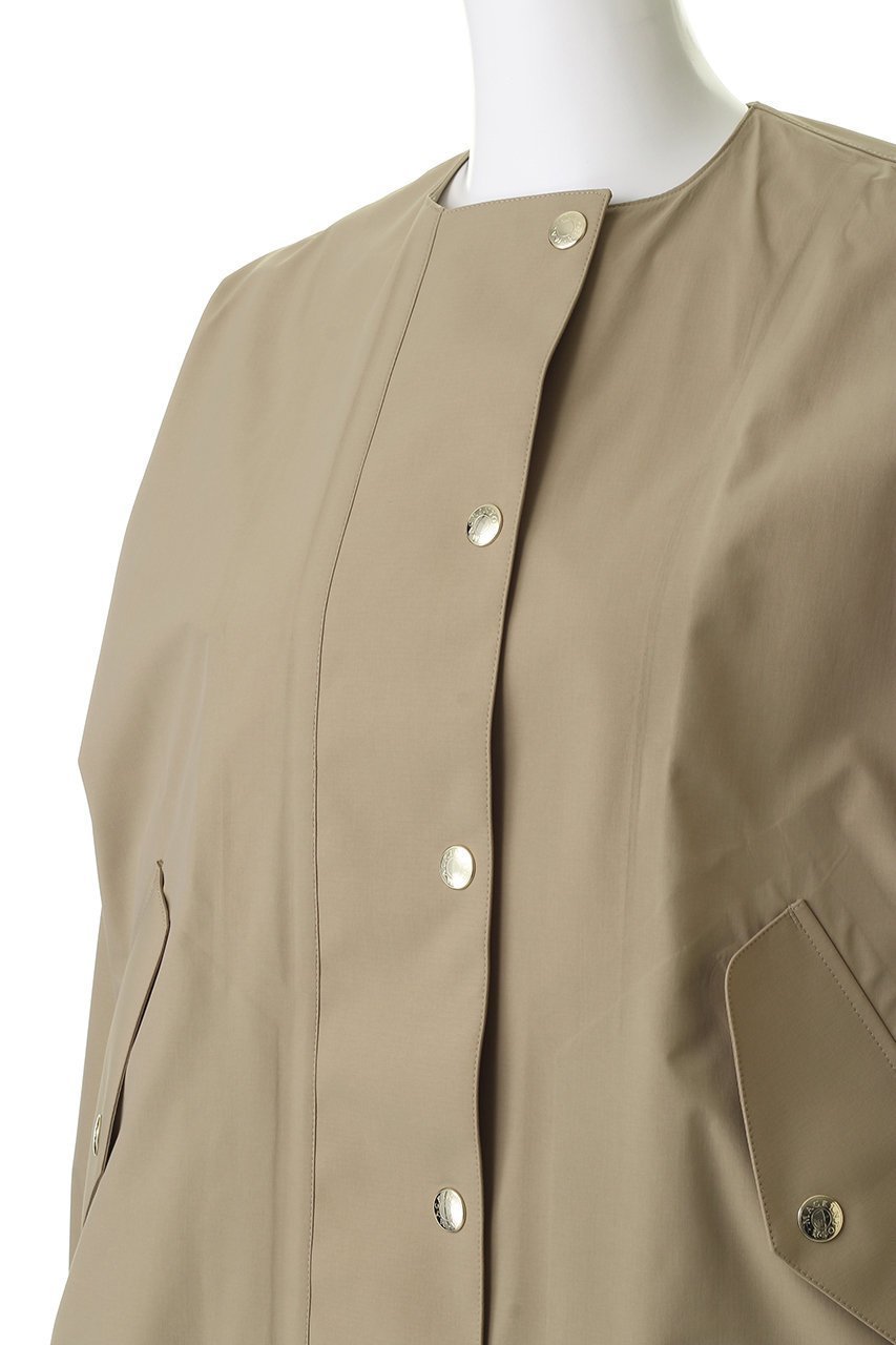 【マッキントッシュ/MACKINTOSH】のWEATHERTEC SKYE ノーカラーショート 人気、トレンドファッション・服の通販 founy(ファニー) 　ファッション　Fashion　レディースファッション　Fashion for Women　アウター　Coat / Outerwear Collection　コート・ロングコート・ピーコート　Long Coats, Peacoats & More　2026年　2026　クラシカル　Classical, Vintage-Inspired　ショート　Short, Short Length　シルバー　Silver, Metallic Silver　ボトム　Bottoms, Lower Wear　夏　Summer　春　Spring　S/S・春夏　SS, Spring/Summer, Warm Season　other-5|ID: prp329100004864080 ipo3291000000036190468