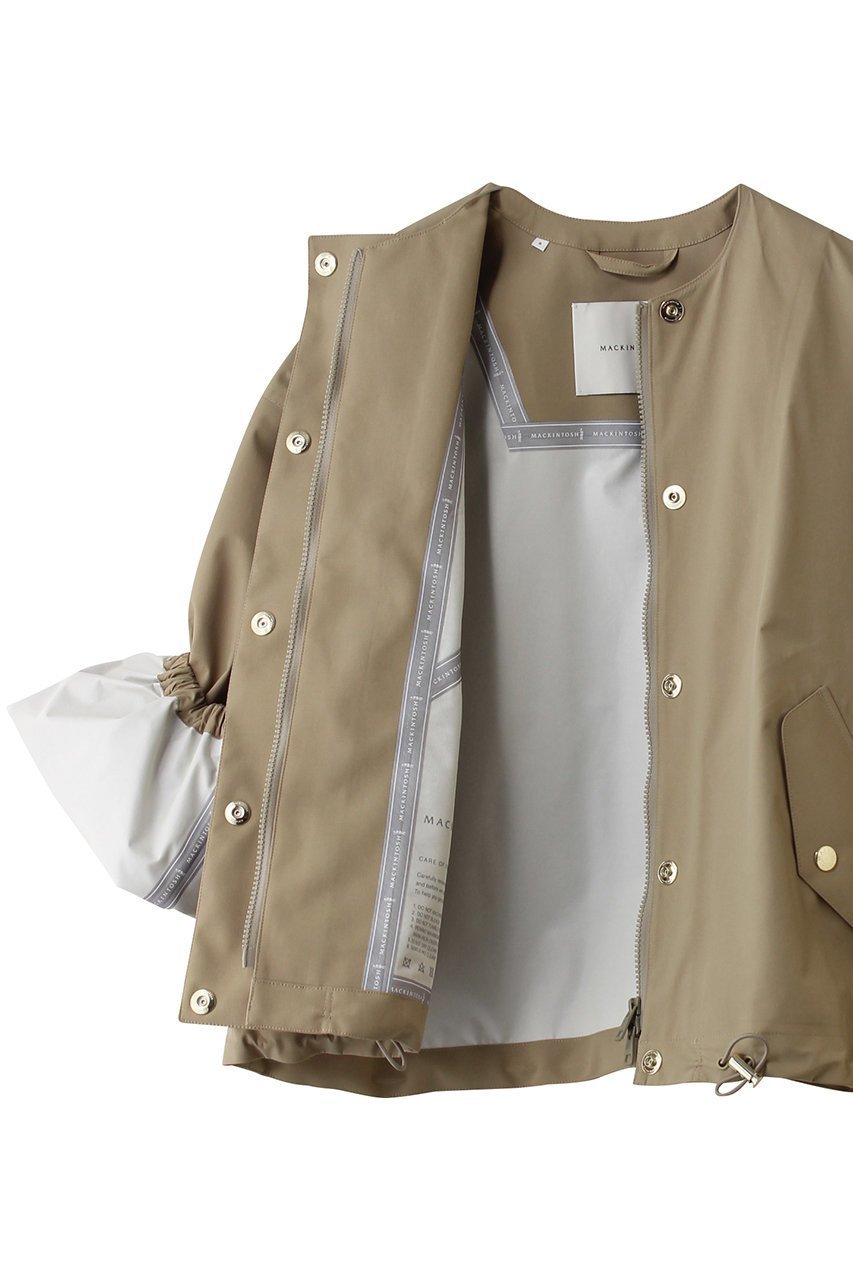 【マッキントッシュ/MACKINTOSH】のWEATHERTEC SKYE ノーカラーショート 人気、トレンドファッション・服の通販 founy(ファニー) 　ファッション　Fashion　レディースファッション　Fashion for Women　アウター　Coat / Outerwear Collection　コート・ロングコート・ピーコート　Long Coats, Peacoats & More　2026年　2026　クラシカル　Classical, Vintage-Inspired　ショート　Short, Short Length　シルバー　Silver, Metallic Silver　ボトム　Bottoms, Lower Wear　夏　Summer　春　Spring　S/S・春夏　SS, Spring/Summer, Warm Season　other-6|ID: prp329100004864080 ipo3291000000036190469