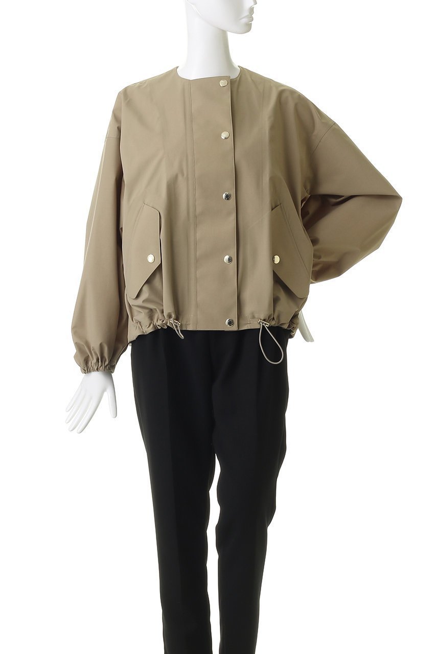 【マッキントッシュ/MACKINTOSH】のWEATHERTEC SKYE ノーカラーショート 人気、トレンドファッション・服の通販 founy(ファニー) 　ファッション　Fashion　レディースファッション　Fashion for Women　アウター　Coat / Outerwear Collection　コート・ロングコート・ピーコート　Long Coats, Peacoats & More　2026年　2026　クラシカル　Classical, Vintage-Inspired　ショート　Short, Short Length　シルバー　Silver, Metallic Silver　ボトム　Bottoms, Lower Wear　夏　Summer　春　Spring　S/S・春夏　SS, Spring/Summer, Warm Season　other-7|ID: prp329100004864080 ipo3291000000036190470