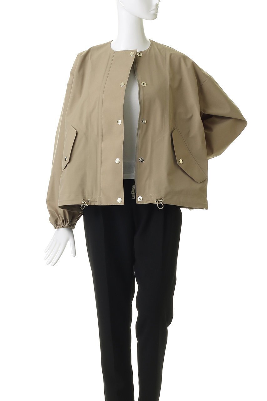 【マッキントッシュ/MACKINTOSH】のWEATHERTEC SKYE ノーカラーショート 人気、トレンドファッション・服の通販 founy(ファニー) 　ファッション　Fashion　レディースファッション　Fashion for Women　アウター　Coat / Outerwear Collection　コート・ロングコート・ピーコート　Long Coats, Peacoats & More　2026年　2026　クラシカル　Classical, Vintage-Inspired　ショート　Short, Short Length　シルバー　Silver, Metallic Silver　ボトム　Bottoms, Lower Wear　夏　Summer　春　Spring　S/S・春夏　SS, Spring/Summer, Warm Season　other-8|ID: prp329100004864080 ipo3291000000036190471