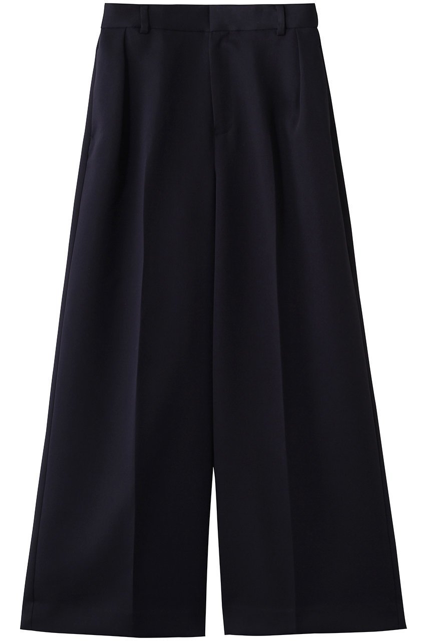 【マルティニーク/martinique】の《コラボ》川上さやかさん×martiniqueタックパンツ(セットアップ可) インテリア・キッズ・メンズ・レディースファッション・服の通販 founy(ファニー) 　ファッション　Fashion　レディースファッション　Fashion for Women　セットアップ　Matching Sets　レディースパンツ・ボトムス　Pants & Trousers / Bottoms　パンツ　Pants & Trousers　2026年　2026　おすすめ　Recommended / Our Picks　コラボ　Collaboration, Collab　スマート　Smart, Elegant　セットアップ　Set-Up, Coordinated Outfit　センター　Center, Center Line　エレガント 上品　Elegant　夏　Summer　春　Spring　S/S・春夏　SS, Spring/Summer, Warm Season　ネイビー|ID: prp329100004864081 ipo3291000000036190474