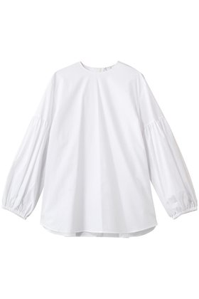 【ジェイドット/j.】 高密度タイプライター パフ袖ブラウス人気、トレンドファッション・服の通販 founy(ファニー) ファッション Fashion レディースファッション Fashion for Women トップス・カットソー Cut & Sew Tops シャツ・ブラウス・オフィスカジュアル Elegant Blouses & Button-Ups スラックス Slacks, Dress Pants スリーブ Sleeve, Long Sleeve / Short Sleeve タイプライター Typewriter Fabric, Crisp Cotton ダウン Down, Puffer デニム Denim, Jeans Material フェミニン Feminine, Girly ロング Long, Long-Length 新作・新入荷 New Arrivals / New In |ID:prp329100004864082