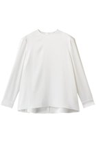 【ジェイドット/j.】のダブルサテン Tブラウス 人気、トレンドファッション・服の通販 founy(ファニー) ファッション Fashion レディースファッション Fashion for Women トップス・カットソー Cut & Sew Tops シャツ・ブラウス・オフィスカジュアル Elegant Blouses & Button-Ups オケージョン Occasion Wear サテン Satin, Glossy Fabric スリーブ Sleeve, Long Sleeve / Short Sleeve ダブル Double, Double-Breasted パーティ Party, Party Style フレア Flare, Flared リュクス Luxury, Elegant, High-End, Chic ロング Long, Long-Length 新作・新入荷 New Arrivals / New In thumbnail ホワイト|ID: prp329100004864083 ipo3291000000036190487