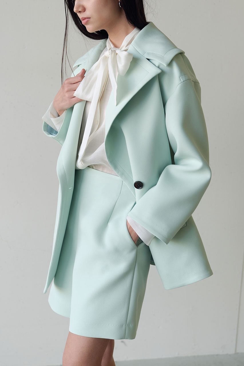 【ジェイドット/j.】のマトラッセクロス ショートパンツ 人気、トレンドファッション・服の通販 founy(ファニー) ファッション Fashion レディースファッション Fashion for Women パンツ Pants & Trousers ショートパンツ・ハーフパンツ High-Waisted & Relaxed Shorts カッティング Cutting Detail ショート Short, Short Length ストレッチ Stretch, Stretchy Fabric other-4|ID: prp329100004864084 ipo3291000000036953265