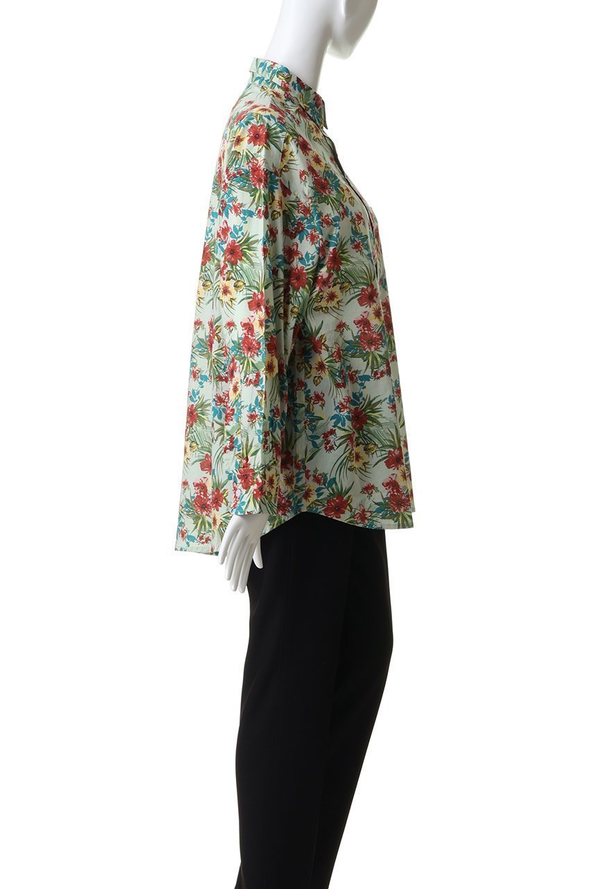 【クチュールドアダム/COUTURE D'ADAM】のフラワービッグシャツ 人気、トレンドファッション・服の通販 founy(ファニー) 　ファッション　Fashion　レディースファッション　Fashion for Women　トップス・カットソー　Cut & Sew Tops　シャツ・ブラウス・オフィスカジュアル　Elegant Blouses & Button-Ups　2026年　2026　おすすめ　Recommended / Our Picks　イエロー　Yellow　インド　Indian Textile　シンプル　Simple, Minimal　スリーブ　Sleeve, Long Sleeve / Short Sleeve　セットアップ　Set-Up, Coordinated Outfit　ビッグ　Big, Oversized　フィット　Fit, Slim Fit　フラワー　Flower, Floral　リゾート　Resort, Vacation Style　ロング　Long, Long-Length　夏　Summer　春　Spring　S/S・春夏　SS, Spring/Summer, Warm Season　other-3|ID: prp329100004864087 ipo3291000000036190518