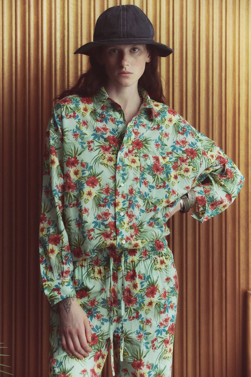 【クチュールドアダム/COUTURE D'ADAM】のフラワービッグシャツ 人気、トレンドファッション・服の通販 founy(ファニー) 　ファッション　Fashion　レディースファッション　Fashion for Women　トップス・カットソー　Cut & Sew Tops　シャツ・ブラウス・オフィスカジュアル　Elegant Blouses & Button-Ups　2026年　2026　おすすめ　Recommended / Our Picks　イエロー　Yellow　インド　Indian Textile　シンプル　Simple, Minimal　スリーブ　Sleeve, Long Sleeve / Short Sleeve　セットアップ　Set-Up, Coordinated Outfit　ビッグ　Big, Oversized　フィット　Fit, Slim Fit　フラワー　Flower, Floral　リゾート　Resort, Vacation Style　ロング　Long, Long-Length　夏　Summer　春　Spring　S/S・春夏　SS, Spring/Summer, Warm Season　other-7|ID: prp329100004864087 ipo3291000000036190522