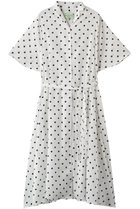 【クチュールドアダム/COUTURE D'ADAM】のポルカドットオープンカラードレス 人気、トレンドファッション・服の通販 founy(ファニー) ファッション Fashion レディースファッション Fashion for Women ワンピース Dresses フォーマル・パーティードレス・結婚式用ドレス Elegant & Casual Dresses チュニック Tunic Tops & Dresses 2026年 2026 インド Indian Textile クラシック Classic, Timeless Style チュニック Tunic, Long Top ドット Polka Dot, Dot Pattern ドレス Dress, One-Piece ドレープ Drape, Draping Fabric バランス Balance, Style Balance リラックス Relax, Relaxed Fit ロング Long, Long-Length 夏 Summer 春 Spring S/S・春夏 SS, Spring/Summer, Warm Season thumbnail ホワイト×ブラック|ID: prp329100004864088 ipo3291000000036190524