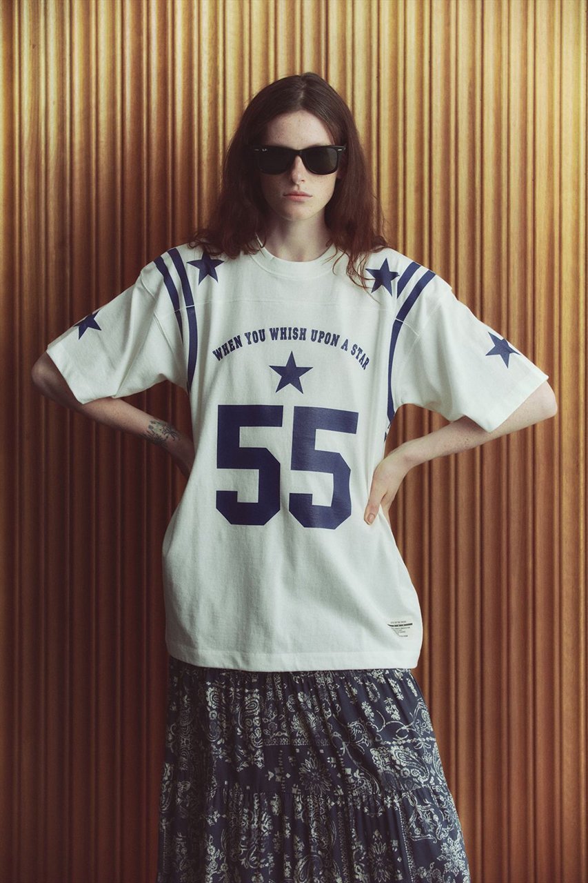 【クチュールドアダム/COUTURE D'ADAM】のAll Star Old アメリカンフットボールシャツ 人気、トレンドファッション・服の通販 founy(ファニー) 　ファッション　Fashion　レディースファッション　Fashion for Women　トップス・カットソー　Cut & Sew Tops　シャツ・ブラウス・オフィスカジュアル　Elegant Blouses & Button-Ups　ロングTシャツ・Tシャツ　Longline T-Shirts & Tees　カットソー・ベーシックTシャツ　Cut-and-Sewn Tops / Stretch Tees & Basics　2026年　2026　ショート　Short, Short Length　スポーティ　Sporty, Casual Athletic　スリーブ　Sleeve, Long Sleeve / Short Sleeve　ビッグ　Big, Oversized　フィット　Fit, Slim Fit　モチーフ　Motif, Design Theme　リラックス　Relax, Relaxed Fit　ヴィンテージ　Vintage Style　夏　Summer　春　Spring　S/S・春夏　SS, Spring/Summer, Warm Season　other-7|ID: prp329100004864089 ipo3291000000036190538