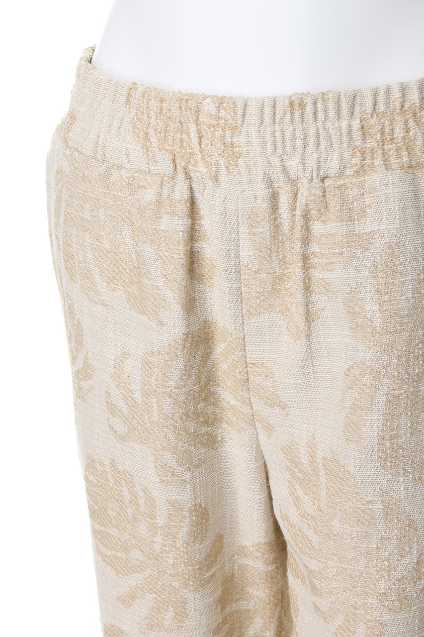 【クチュールドアダム/COUTURE D'ADAM】のボタニカルジャカードイージーパンツ 人気、トレンドファッション・服の通販 founy(ファニー) ファッション Fashion レディースファッション Fashion for Women パンツ Pants & Trousers 2026年 2026 エレガント 上品 Elegant シンプル Simple, Minimal ジャカード/ジャガード Jacquard, Woven Pattern ジャケット Jacket, Outerwear バランス Balance, Style Balance パターン Pattern, Design Print ボタニカル Botanical, Floral Pattern ワイド Wide, Wide Fit 夏 Summer 春 Spring S/S・春夏 SS, Spring/Summer, Warm Season other-5|ID: prp329100004864092 ipo3291000000036190559