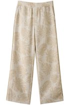【クチュールドアダム/COUTURE D'ADAM】のボタニカルジャカードイージーパンツ ナチュラル|ID: prp329100004864092 ipo3291000000036953349