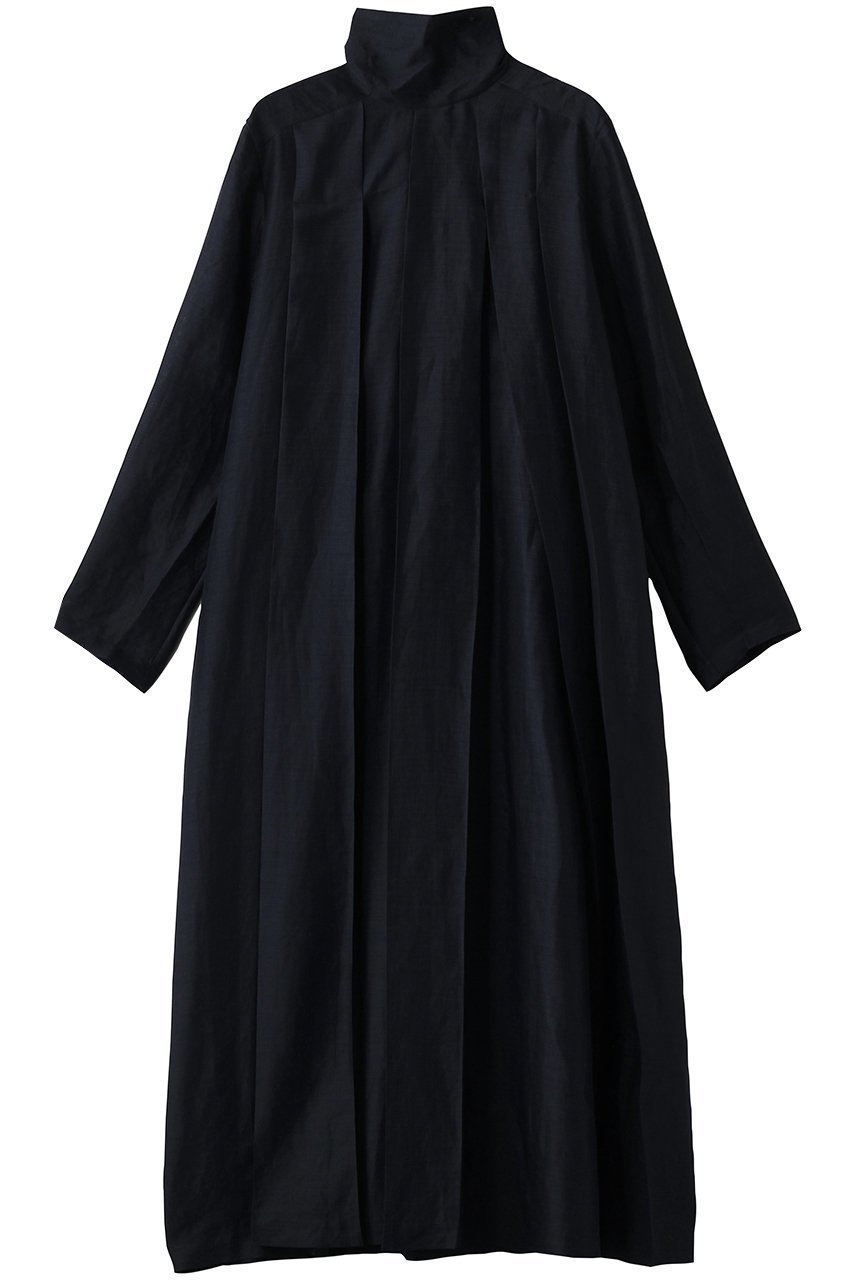 【セアン/SCEARN】のRAMIE SILK LAWN ワンピース インテリア・キッズ・メンズ・レディースファッション・服の通販 founy(ファニー) 　ファッション　Fashion　レディースファッション　Fashion for Women　ワンピース　Dresses　チュニック　Tunic Tops & Dresses　2026年　2026　アシンメトリー　Asymmetrical Style　エレガント 上品　Elegant　シアー　Sheer, See-Through　シルク　Silk, 100% Silk　スリーブ　Sleeve, Long Sleeve / Short Sleeve　チュニック　Tunic, Long Top　フェミニン　Feminine, Girly　リネン　Linen, Linen Fabric　リボン　Ribbon, Bow　ロング　Long, Long-Length　夏　Summer　春　Spring　S/S・春夏　SS, Spring/Summer, Warm Season　Navy|ID: prp329100004864109 ipo3291000000036190688