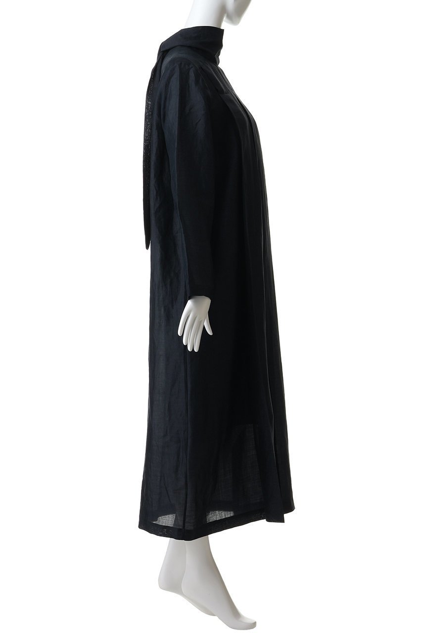 【セアン/SCEARN】のRAMIE SILK LAWN ワンピース 人気、トレンドファッション・服の通販 founy(ファニー) ファッション Fashion レディースファッション Fashion for Women ワンピース Dresses チュニック Tunic Tops & Dresses アシンメトリー Asymmetrical Style エレガント 上品 Elegant シアー Sheer, See-Through シルク Silk, 100% Silk スリーブ Sleeve, Long Sleeve / Short Sleeve チュニック Tunic, Long Top フェミニン Feminine, Girly リネン Linen, Linen Fabric リボン Ribbon, Bow ロング Long, Long-Length other-3|ID: prp329100004864109 ipo3291000000036888370