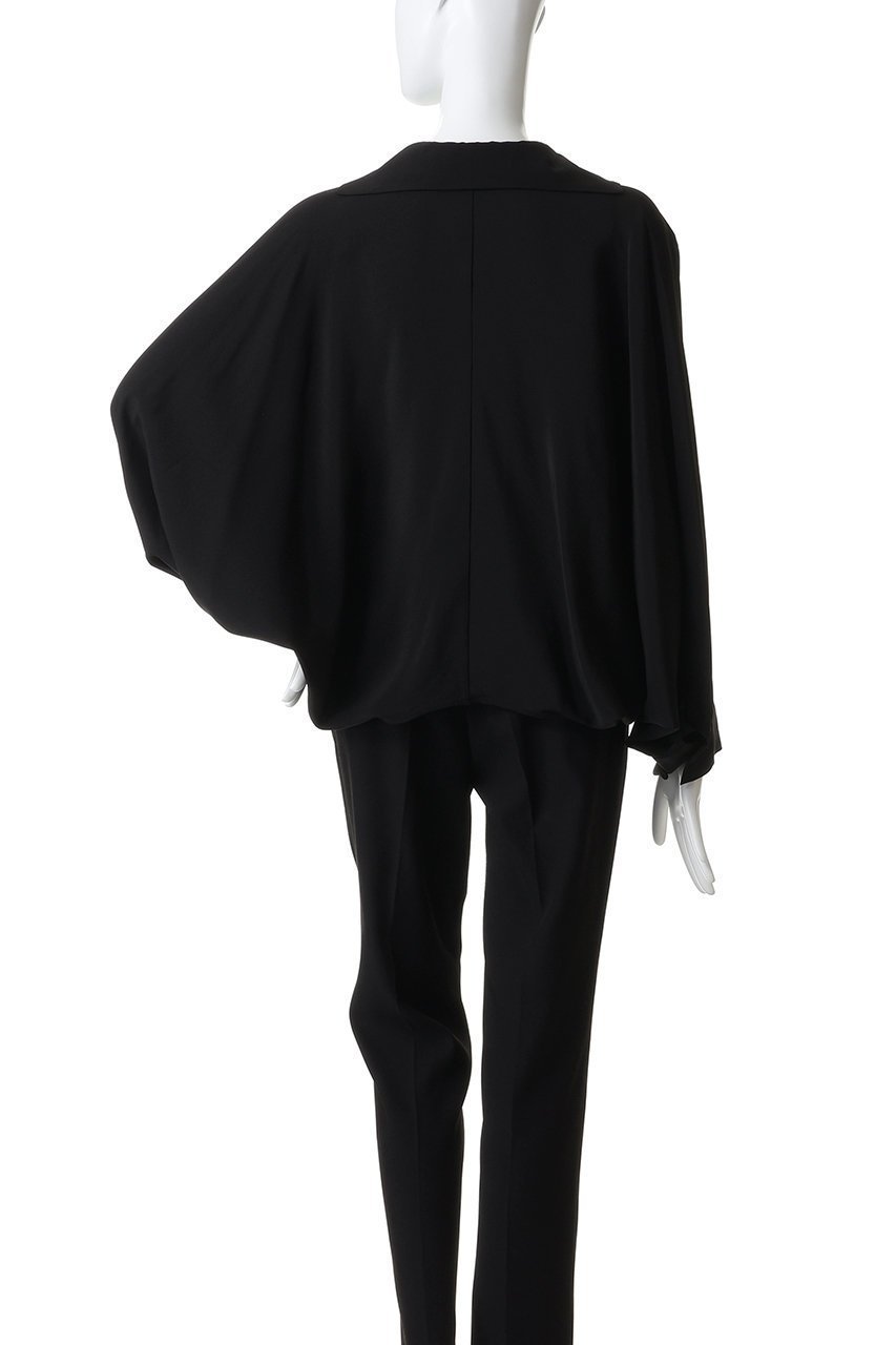 【セアン/SCEARN】のSILK DE CHINE ブラウス 人気、トレンドファッション・服の通販 founy(ファニー) 　ファッション　Fashion　レディースファッション　Fashion for Women　トップス・カットソー　Cut & Sew Tops　シャツ・ブラウス・オフィスカジュアル　Elegant Blouses & Button-Ups　シルク　Silk, 100% Silk　スリーブ　Sleeve, Long Sleeve / Short Sleeve　ドレープ　Drape, Draping Fabric　ロング　Long, Long-Length　other-4|ID: prp329100004864111 ipo3291000000036888678