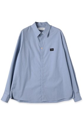 【クルニ/CULLNI】の【UNISEX】High Count Broad エンブロイダリー パッチストライプ シャツ 人気、トレンドファッション・服の通販 founy(ファニー) ファッション Fashion レディースファッション Fashion for Women トップス・カットソー Cut & Sew Tops シャツ・ブラウス・オフィスカジュアル Elegant Blouses & Button-Ups 2026年 2026 ユニセックス Unisex, Genderless なめらか Smooth, Silky Texture エンブロイダリー Embroidery Design ストライプ Stripe, Striped Pattern スリーブ Sleeve, Long Sleeve / Short Sleeve パッチ Patch, Appliqué ブロード Broadcloth, Fine Cotton ロング Long, Long-Length 夏 Summer 春 Spring S/S・春夏 SS, Spring/Summer, Warm Season |ID:prp329100004864112