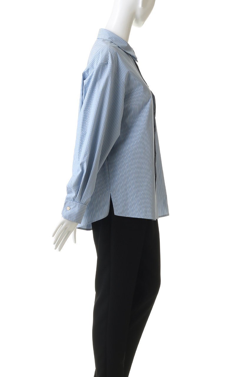 【クルニ/CULLNI】の【UNISEX】High Count Broad エンブロイダリー パッチストライプ シャツ 人気、トレンドファッション・服の通販 founy(ファニー) 　ファッション　Fashion　レディースファッション　Fashion for Women　トップス・カットソー　Cut & Sew Tops　シャツ・ブラウス・オフィスカジュアル　Elegant Blouses & Button-Ups　2026年　2026　ユニセックス　Unisex, Genderless　なめらか　Smooth, Silky Texture　エンブロイダリー　Embroidery Design　ストライプ　Stripe, Striped Pattern　スリーブ　Sleeve, Long Sleeve / Short Sleeve　パッチ　Patch, Appliqué　ブロード　Broadcloth, Fine Cotton　ロング　Long, Long-Length　夏　Summer　春　Spring　S/S・春夏　SS, Spring/Summer, Warm Season　other-3|ID: prp329100004864112 ipo3291000000036190712