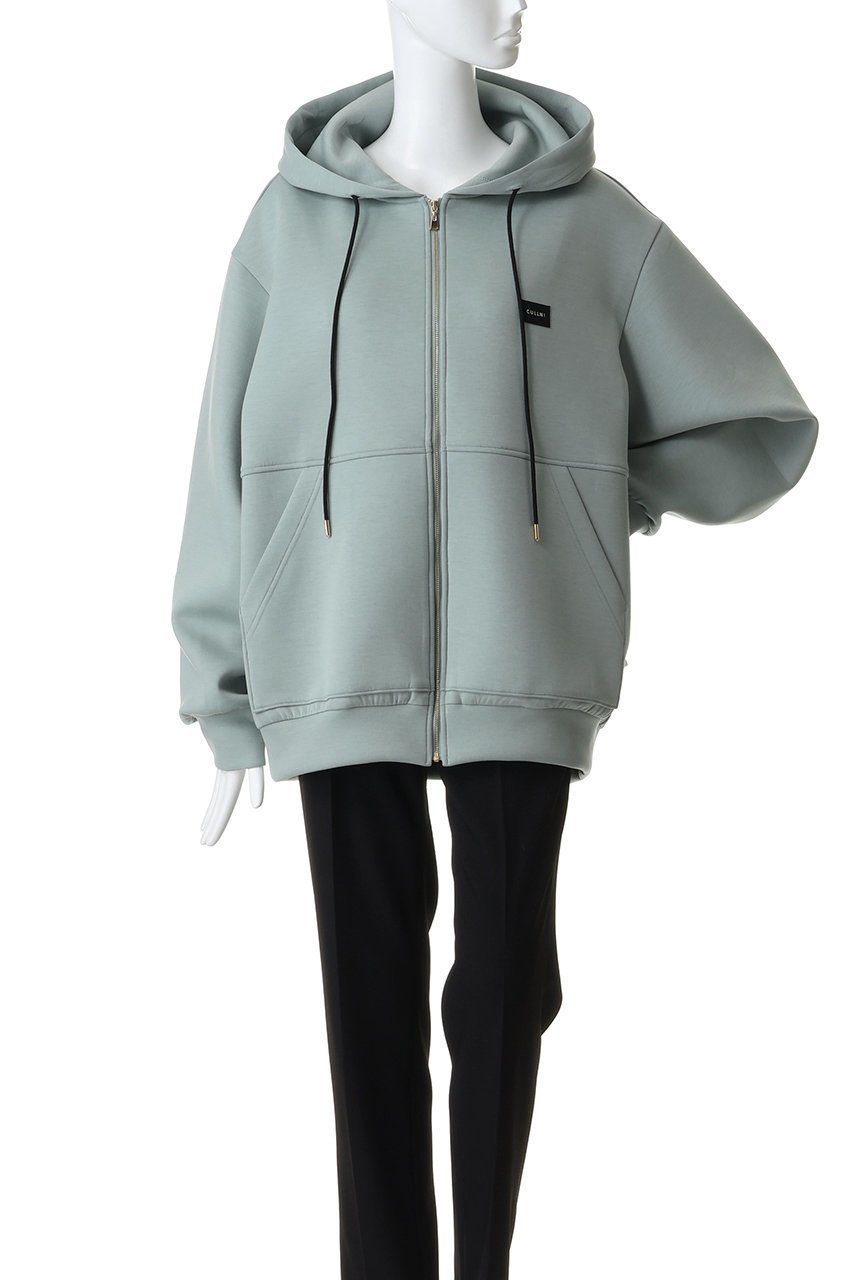 【クルニ/CULLNI】の【UNISEX】CULLNI エンブロイダリー パッチジップアップフーディー 人気、トレンドファッション・服の通販 founy(ファニー) 　ファッション　Fashion　レディースファッション　Fashion for Women　トップス・カットソー　Cut & Sew Tops　シャツ・ブラウス・オフィスカジュアル　Elegant Blouses & Button-Ups　レディースパーカー・カジュアルフーディー　Casual Hoodies & Sweatshirts　ロングTシャツ・Tシャツ　Longline T-Shirts & Tees　スウェット・クルーネックトップス　Sweatshirts & Crewnecks / Relaxed Fit Sweat Tops　カットソー・ベーシックTシャツ　Cut-and-Sewn Tops / Stretch Tees & Basics　2026年　2026　ユニセックス　Unisex, Genderless　エンブロイダリー　Embroidery Design　ジップアップ　Zip-Up, Full Zip　スリーブ　Sleeve, Long Sleeve / Short Sleeve　ロング　Long, Long-Length　夏　Summer　春　Spring　S/S・春夏　SS, Spring/Summer, Warm Season　other-2|ID: prp329100004864113 ipo3291000000036190721