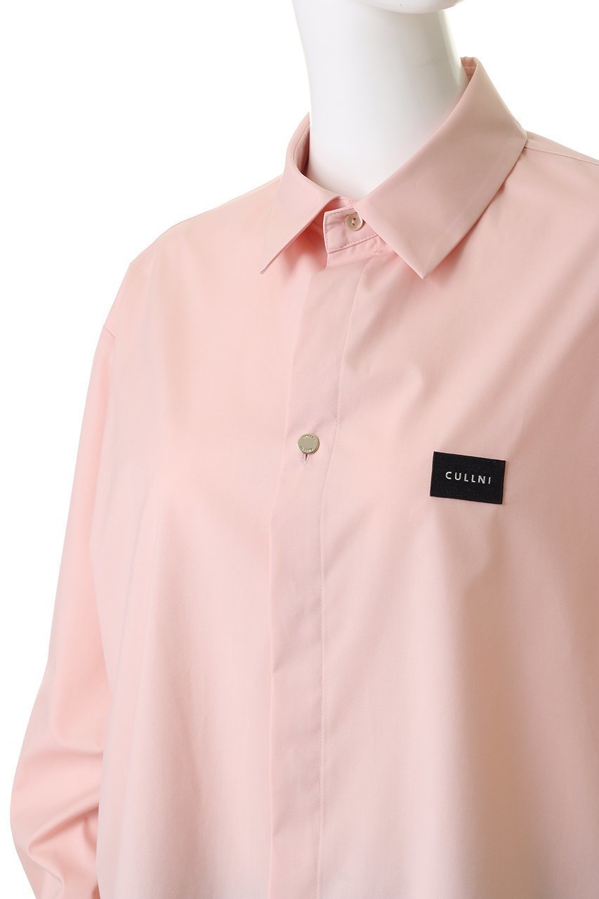 【クルニ/CULLNI】の【UNISEX】High Count Broadcloth エンブロイダリー パッチシャツ 人気、トレンドファッション・服の通販 founy(ファニー) ファッション Fashion レディースファッション Fashion for Women トップス・カットソー Cut & Sew Tops シャツ・ブラウス・オフィスカジュアル Elegant Blouses & Button-Ups ユニセックス Unisex, Genderless なめらか Smooth, Silky Texture エンブロイダリー Embroidery Design スリーブ Sleeve, Long Sleeve / Short Sleeve パッチ Patch, Appliqué ブロード Broadcloth, Fine Cotton ベーシック Basic, Essential ロング Long, Long-Length other-5|ID: prp329100004864114 ipo3291000000036863901