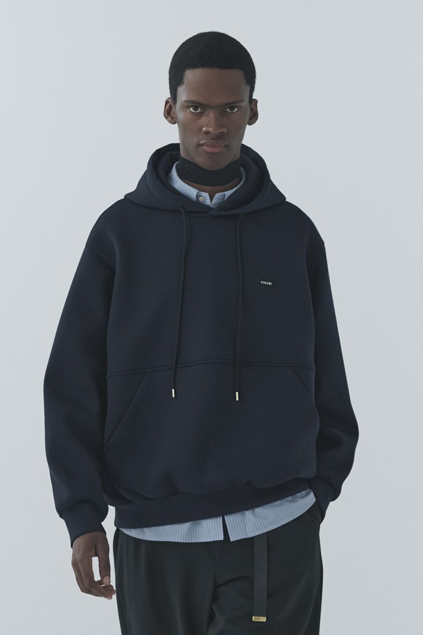 【クルニ/CULLNI】の【UNISEX】CULLNI エンブロイダリー パッチフーディー 人気、トレンドファッション・服の通販 founy(ファニー) ファッション Fashion レディースファッション Fashion for Women トップス・カットソー Cut & Sew Tops シャツ・ブラウス・オフィスカジュアル Elegant Blouses & Button-Ups レディースパーカー・カジュアルフーディー Casual Hoodies & Sweatshirts ロングTシャツ・Tシャツ Longline T-Shirts & Tees スウェット・クルーネックトップス Sweatshirts & Crewnecks / Relaxed Fit Sweat Tops カットソー・ベーシックTシャツ Cut-and-Sewn Tops / Stretch Tees & Basics 2026年 2026 ユニセックス Unisex, Genderless エンブロイダリー Embroidery Design スリーブ Sleeve, Long Sleeve / Short Sleeve パッチ Patch, Appliqué ロング Long, Long-Length 夏 Summer 春 Spring S/S・春夏 SS, Spring/Summer, Warm Season other-7|ID: prp329100004864115 ipo3291000000036190745