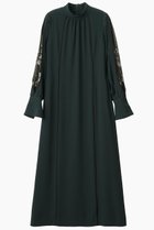 【ミューラル/MURRAL】のPetal sleeve laceドレス 人気、トレンドファッション・服の通販 founy(ファニー) ファッション Fashion レディースファッション Fashion for Women ワンピース Dresses フォーマル・パーティードレス・結婚式用ドレス Elegant & Casual Dresses チュニック Tunic Tops & Dresses 2026年 2026 カッティング Cutting Detail ストレート Straight, Straight Cut チュニック Tunic, Long Top ドレス Dress, One-Piece モチーフ Motif, Design Theme レース Lace, Lace Fabric ロング Long, Long-Length エレガント 上品 Elegant 夏 Summer 手描き Hand-Drawn, Illustrated 春 Spring S/S・春夏 SS, Spring/Summer, Warm Season thumbnail グリーン|ID: prp329100004864118 ipo3291000000036190777