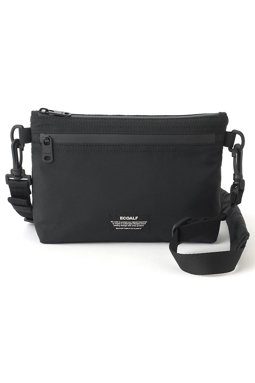 【エコアルフ/ECOALF】の【UNISEX】LUPITA ショルダー マルチバッグ / LUPITA SHOULDER BAG UNISEX インテリア・キッズ・メンズ・レディースファッション・服の通販 founy(ファニー) 　ファッション　Fashion　レディースファッション　Fashion for Women　ユニセックス　Unisex, Genderless　アウトドア　Outdoor Clothing　コンパクト　Compact, Small Size　ショルダー　Shoulder, Shoulder Strap　ジップ　Zip, Zipper　ドット　Polka Dot, Dot Pattern　ポケット　Pocket, Pocket Detail　ポーチ　Pouch, Small Case　リップ　Lip, Lip Motif　ブラック|ID: prp329100004864121 ipo3291000000036714573