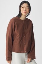 【エコアルフ/ECOALF】のGABI リバーシブル ジャケット / GABI JACKET WOMAN 人気、トレンドファッション・服の通販 founy(ファニー) ファッション Fashion レディースファッション Fashion for Women アウター Coat / Outerwear Collection レディースジャケット・軽アウター Jackets ブルゾンジャケット・スポーティアウター Blouson Jackets 2026年 2026 なめらか Smooth, Silky Texture オーガニック Organic Cotton コンパクト Compact, Small Size ショート Short, Short Length ジャケット Jacket, Outerwear トレンド Trend, Trending Now ブルゾン Blouson, Bomber Jacket リバーシブル Reversible, Two-Sided リラックス Relax, Relaxed Fit 夏 Summer 春 Spring S/S・春夏 SS, Spring/Summer, Warm Season 軽量 Lightweight, Ultra Light thumbnail ブラウン|ID: prp329100004864123 ipo3291000000036190821