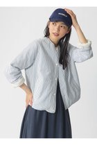 【エコアルフ/ECOALF】のGABI リバーシブル ジャケット / GABI JACKET WOMAN 人気、トレンドファッション・服の通販 founy(ファニー) ファッション Fashion レディースファッション Fashion for Women アウター Coat / Outerwear Collection レディースジャケット・軽アウター Jackets ブルゾンジャケット・スポーティアウター Blouson Jackets 2026年 2026 なめらか Smooth, Silky Texture オーガニック Organic Cotton コンパクト Compact, Small Size ショート Short, Short Length ジャケット Jacket, Outerwear トレンド Trend, Trending Now ブルゾン Blouson, Bomber Jacket リバーシブル Reversible, Two-Sided リラックス Relax, Relaxed Fit 夏 Summer 春 Spring S/S・春夏 SS, Spring/Summer, Warm Season 軽量 Lightweight, Ultra Light thumbnail サックスブルー|ID: prp329100004864123 ipo3291000000036190822