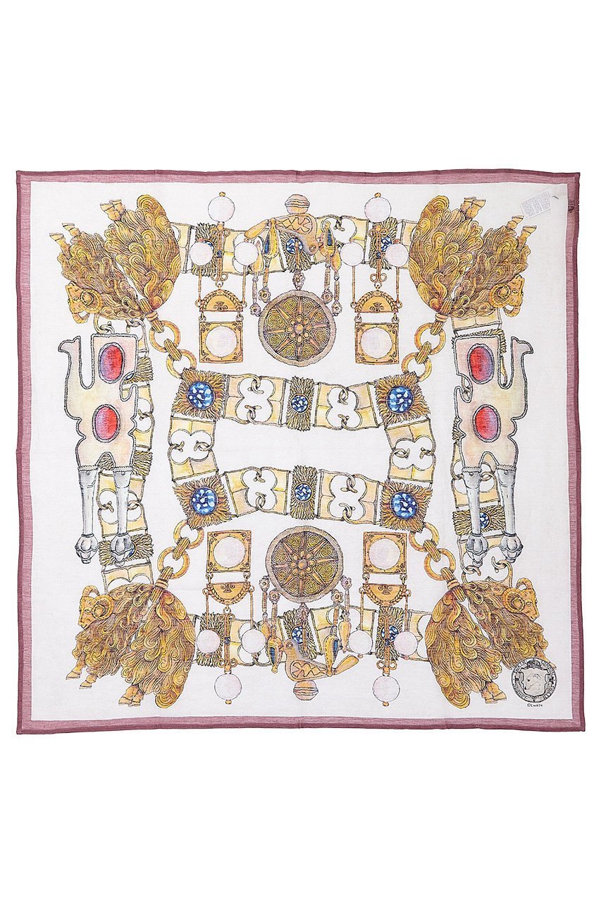 【その他のブランド/Other】のFiligree Menagerieストール 120cmx120cm 人気、トレンドファッション・服の通販 founy(ファニー) 　ファッション　Fashion　レディースファッション　Fashion for Women　ストール　Soft & Warm Scarves　マフラー・スヌード / 冬小物の定番　Scarves & Mufflers　ストール　Stole, Wrap　マフラー　Scarf, Muffler　モチーフ　Motif, Design Theme　エレガント 上品　Elegant　新作・新入荷　New Arrivals / New In　 other-1|ID: prp329100004864126 ipo3291000000036190837