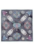 【その他のブランド/Other】のWoven Sapphiresシルクスカーフ 68cmx68cm ブラック|ID: prp329100004864131 ipo3291000000036190864