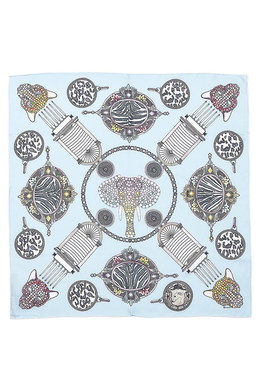 【その他のブランド/Other】のWoven Sapphiresシルクスカーフ 68cmx68cm インテリア・キッズ・メンズ・レディースファッション・服の通販 founy(ファニー) 　ファッション　Fashion　レディースファッション　Fashion for Women　ストール　Soft & Warm Scarves　マフラー・スヌード / 冬小物の定番　Scarves & Mufflers　シルク　Silk, 100% Silk　ジュエリー　Jewelry, Accessories　スカーフ　Scarf, Neckwear　ストール　Stole, Wrap　マフラー　Scarf, Muffler　ミックス　Mix, Mixed Style　エレガント 上品　Elegant　新作・新入荷　New Arrivals / New In　サックス|ID: prp329100004864131 ipo3291000000036190865