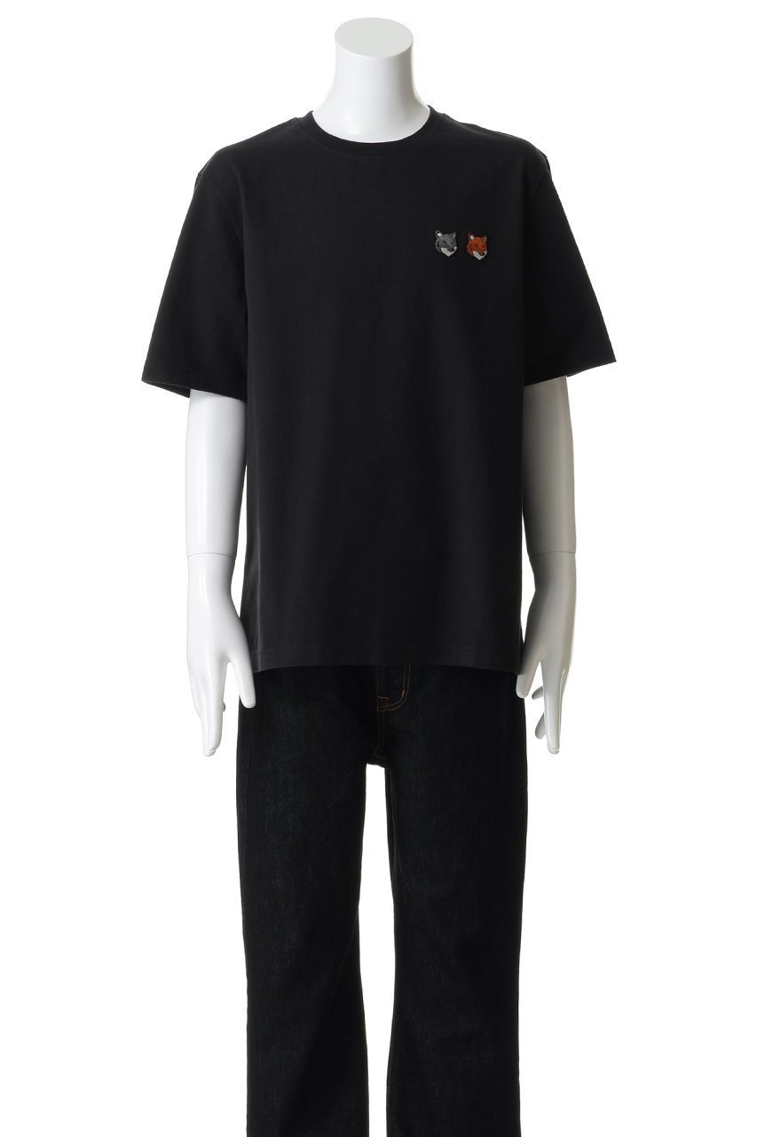 【メゾン キツネ/MAISON KITSUNE / MEN】の【MEN】DOUBLE FOX HEAD COMFORT Tシャツ 人気、トレンドファッション・服の通販 founy(ファニー) 　ファッション　Fashion　メンズファッション　Fashion for Men　トップス・カットソー　Cut & Sew Tops　メンズシャツ　Shirts　2026年　2026　ショート　Short, Short Length　スリーブ　Sleeve, Long Sleeve / Short Sleeve　ハーフ　Half, Half-Length　パッチ　Patch, Appliqué　ベーシック　Basic, Essential　夏　Summer　春　Spring　S/S・春夏　SS, Spring/Summer, Warm Season　other-2|ID: prp329100004864140 ipo3291000000036192741