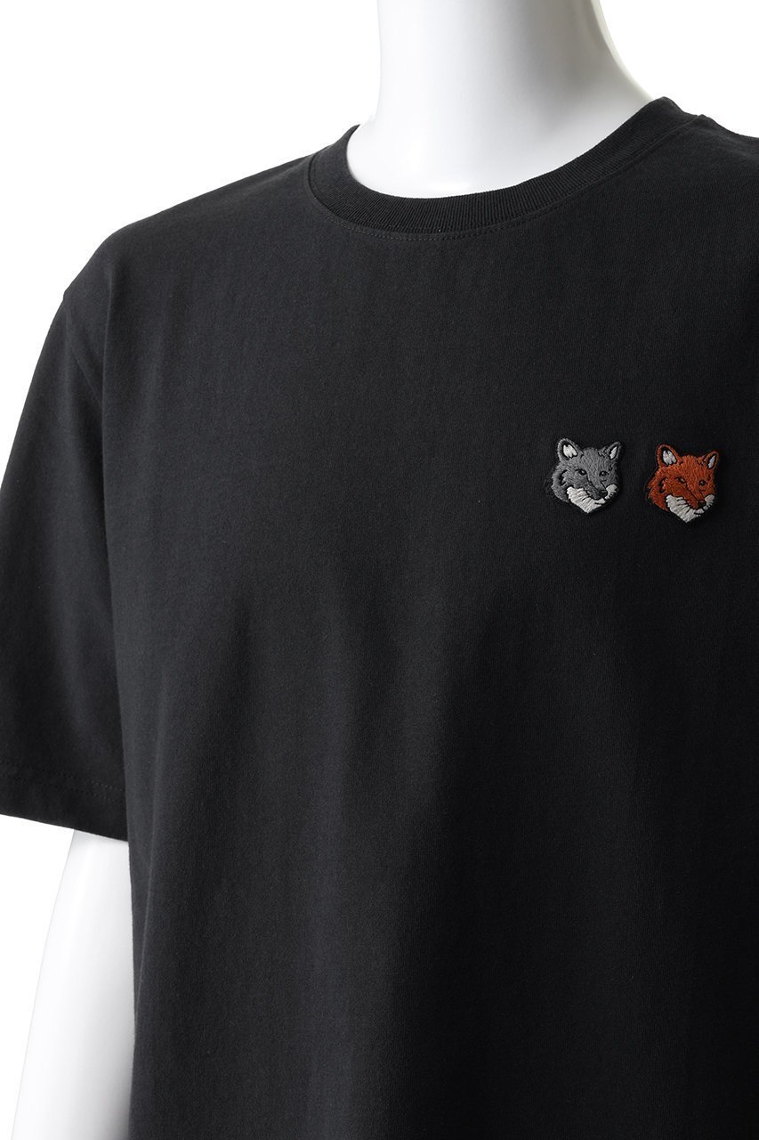 【メゾン キツネ/MAISON KITSUNE / MEN】の【MEN】DOUBLE FOX HEAD COMFORT Tシャツ 人気、トレンドファッション・服の通販 founy(ファニー) 　ファッション　Fashion　メンズファッション　Fashion for Men　トップス・カットソー　Cut & Sew Tops　メンズシャツ　Shirts　2026年　2026　ショート　Short, Short Length　スリーブ　Sleeve, Long Sleeve / Short Sleeve　ハーフ　Half, Half-Length　パッチ　Patch, Appliqué　ベーシック　Basic, Essential　夏　Summer　春　Spring　S/S・春夏　SS, Spring/Summer, Warm Season　other-5|ID: prp329100004864140 ipo3291000000036192744