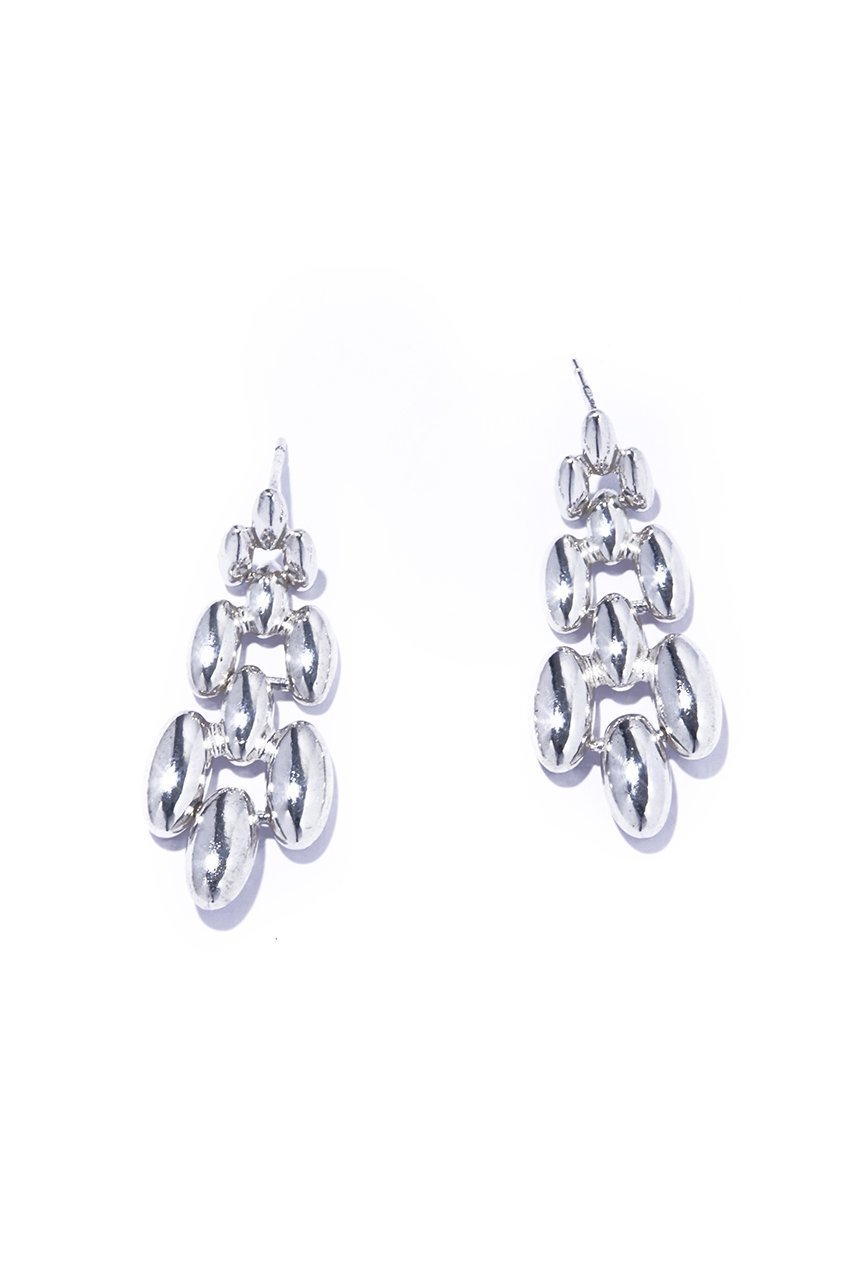 【クイップ クエイント/quip queint】のvein ピアス インテリア・キッズ・メンズ・レディースファッション・服の通販 founy(ファニー) 　ファッション　Fashion　レディースファッション　Fashion for Women　ジュエリー　Jewelry　ファッションリング　Fashion Rings　イヤリング・フープ・ドロップタイプ　Hoop, Drop & Clip Earrings　2026年　2026　イヤリング　Earrings　夏　Summer　春　Spring　S/S・春夏　SS, Spring/Summer, Warm Season　シルバー|ID: prp329100004864950 ipo3291000000036210474