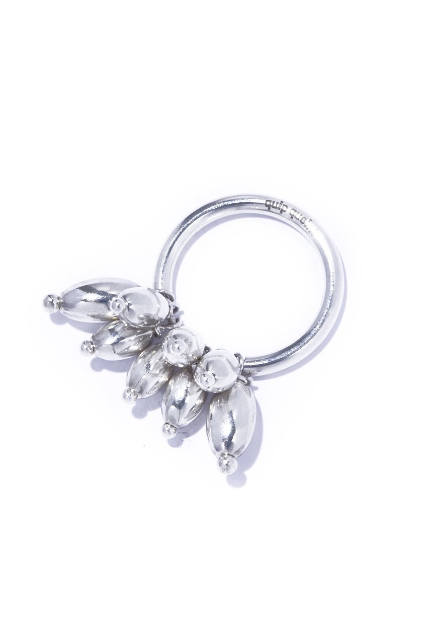 【クイップ クエイント/quip queint】のgerme リング インテリア・キッズ・メンズ・レディースファッション・服の通販 founy(ファニー) 　ファッション　Fashion　レディースファッション　Fashion for Women　2026年　2026　カットソー　Cut and Sewn Top　シルバー　Silver, Metallic Silver　ジャケット　Jacket, Outerwear　フォルム　Silhouette, Form　夏　Summer　春　Spring　S/S・春夏　SS, Spring/Summer, Warm Season　シルバー|ID: prp329100004864964 ipo3291000000036210558